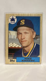 #58T Mike Kingery Seattle Mariners 1987 Topps Baseball Card