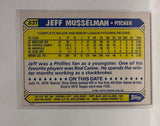 #83T Jeff Musselman Toronto Blue Jays 1987 Topps Baseball Card