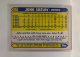 #112T John Shelby Los Angeles Dodgers 1987 Topps Baseball Card