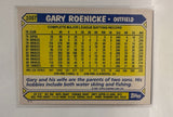 #105T Gary Roenicke Atlanta Braves 1987 Topps Baseball Card