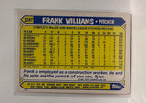 #128T Frank Williams Cincinnati Reds 1987 Topps Baseball Card