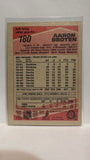 #180 Aaron Broten  New Jersey Devils 89-90 O-Pee-Chee Hockey Card