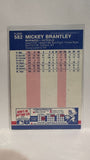 #582 Mickey Brantley Seattle Mariners 1987 Fleer Baseball Card