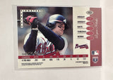 #43 Ryan Klesko Atlanta Braves 1996 Leaf Signature Baseball Card