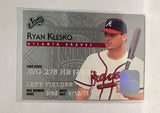 #109 Ryan Klesko Atlanta Braves 1995 Studio Baseball Card