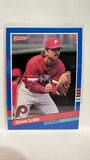 #334 Steve Lake Philadelphia Phillies 1991 Donruss Baseball Card