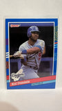 #336 Kalvoski Daniels Los Angeles Dodgers 1991 Donruss Baseball Card
