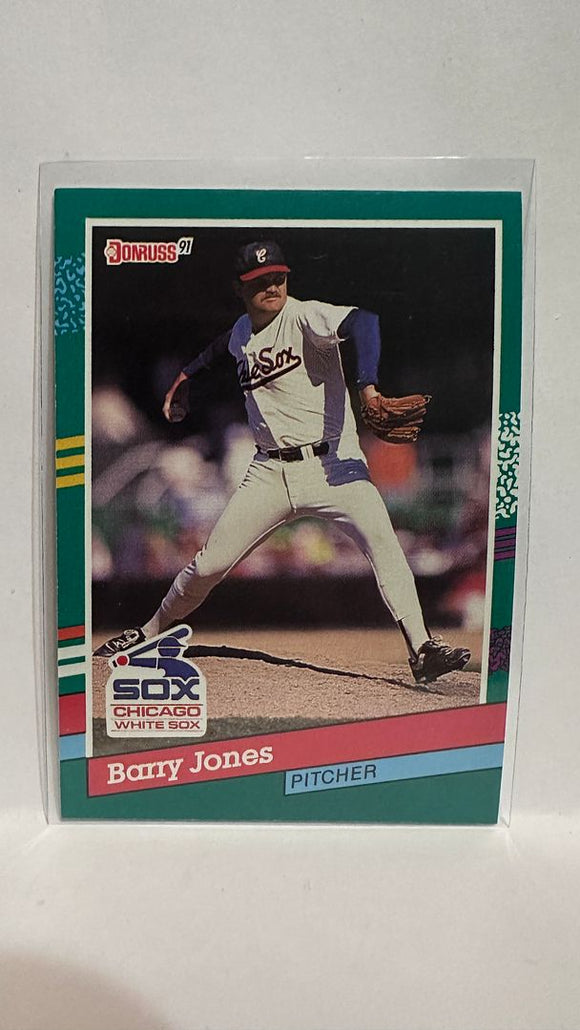 #534 Barry Jones Chicago White Sox 1991 Donruss Baseball Card