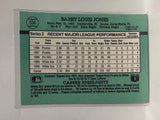 #534 Barry Jones Chicago White Sox 1991 Donruss Baseball Card