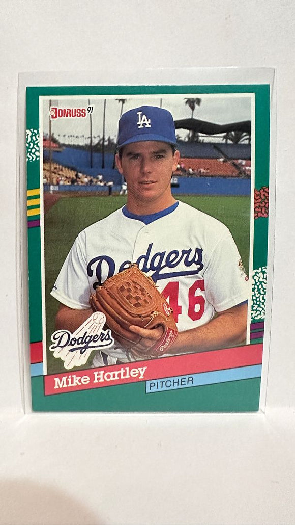 #545 Michael Hartley Los Angeles Dodgers 1991 Donruss Baseball Card
