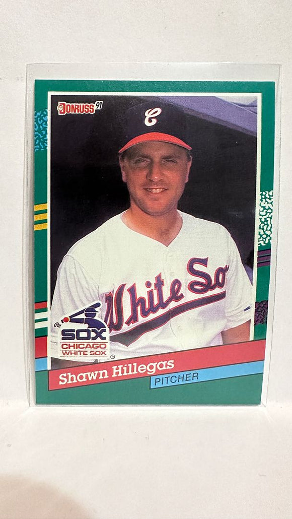 #589 Shawn Hillegas Chicago White Sox 1991 Donruss Baseball Card