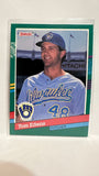 #590 Thomas Edens Milwaukee Brewers 1991 Donruss Baseball Card