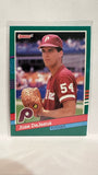 #596 Jose DeJesus Philadelphia Phillies 1991 Donruss Baseball Card