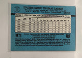 #152 Eugene Larkin Minnesota Twins 1991 Donruss Baseball Card