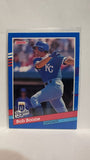 #356 Robert Boone Kansas City Royals 1991 Donruss Baseball Card