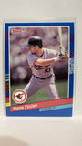 #355 Steven Finley Baltimore Orioles 1991 Donruss Baseball Card
