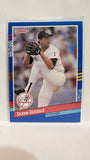 #354 David Eiland New York Yankees 1991 Donruss Baseball Card