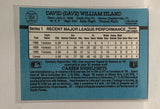 #354 David Eiland New York Yankees 1991 Donruss Baseball Card