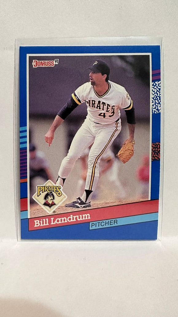 #350 Thomas Landrum Pittsburgh Pirates 1991 Donruss Baseball Card