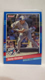 #149 Kelly Gruber Toronto Blue Jays 1991 Donruss Baseball Card