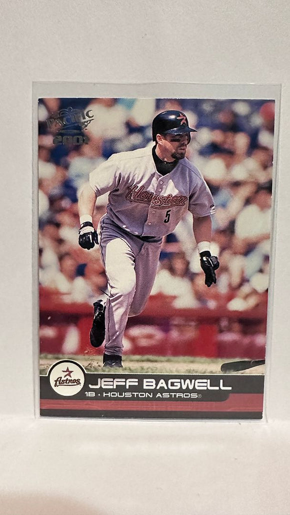 #18 Jeff Bagwell   Houston Astros 2001 Pacific Baseball Card