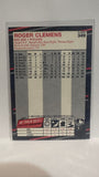 #349 Roger Clemens Boston Red Sox 1988 Fleer Baseball Card