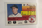 #23 Roger Clemens Boston Red Sox 1991 O-Pee-Chee Premier Baseball Card