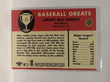 #25 Jeromy Burnitz Milwaukee Brewers 1999 Fleer Baseball Card