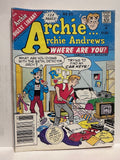 # 65 Archie Archie Andrews Where Are You  © 1989 Archie Digest Magazine Book Paperback