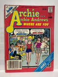 # 28 Archie Archie Andrews Where Are You  © 1983 Archie Digest Magazine Book Paperback