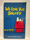 We Love You, Snoopy Charles M Schulz © 1962 Comic Digest Book Paperback