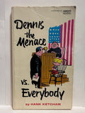 Dennis The Menace vs Everybody Hank Ketcham © 1962 Comic Digest Book Paperback