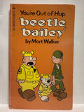 Beetle Bailey You're Out of Hup Mort Walker © 1982 Comic Digest Book Paperback