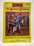 The Mystery of the Stolen Sword The Boxcar Children Gertrude Chandler Warner © 1998 Young Adult  Book Paperback