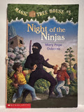 # 5 Night of the Ninjas Magic Tree House Mary Pope Osborne © 1995 Young Adult  Book Paperback