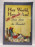 Hey World Here I Am Jean Little © 1990 Young Adult  Book Paperback