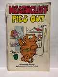 Heathcliff Pigs Out George Gately © 1984 Comic Digest Book Paperback
