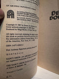#  Deadly Doubles Nancy Drew Files Caes 7 Carolyn Keene © 1987 Young Adult  Book Paperback