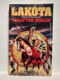Lakota A Novel of the Sioux G. Clifton Wisler © 1989 Western Book Paperback