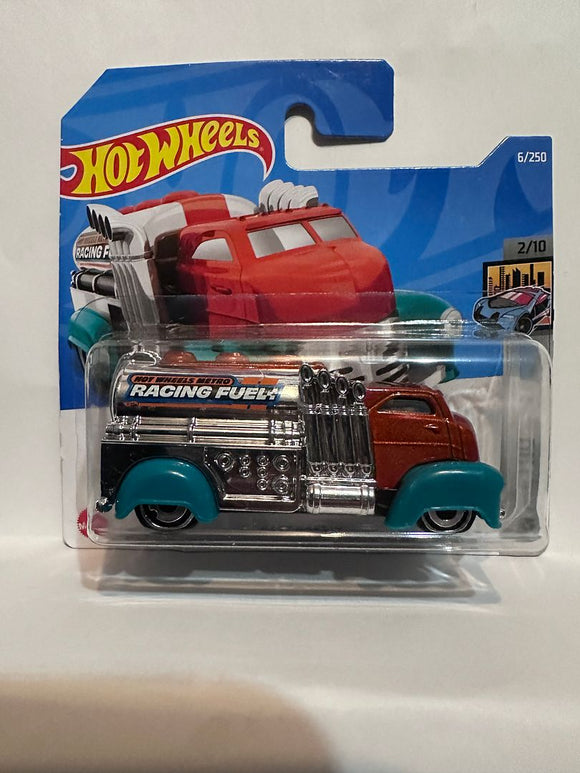 Red Racing Fuel Fast Gassin 2/10 HW Metro HCW57 ©2021 6/250 Hot Wheels Diecast Car