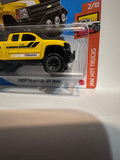 Yellow Goodrich Chevy Silverado Off Road 2/10 GTC06 185/250 ©2018 Hot Wheels Diecast Car