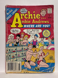 # 64 Archie Archie Andrews Where Are You  © 1989 Archie Digest Magazine Book Paperback