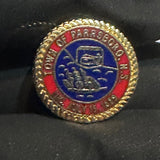 Town of Parrsboro Nova Scotia Crest Emblem  Lapel Pin