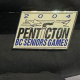 2004 Penticton BC Seniors Games Logo  Lapel Pin