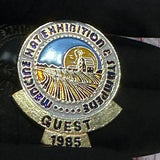 Medicine Hat Exhibition & Stampede Guest 1985  Lapel Pin