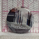Sheridan Paint Brushes Art Supplies  Lapel Pin