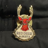 Red Deer Alberta Logo  Lapel Pin