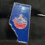 Alberta Soccer Association Logo  Lapel Pin