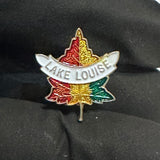 Lake Louise Alberta Maple Leaf Canada  Lapel Pin