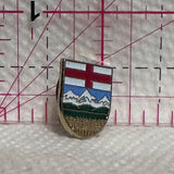 Alberta Crest Emblem  Lapel Pin